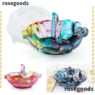 Rosegoods1 แม่พิมพ์ซิลิโคนเรซิ่น รูปดอกกุหลาบ สําหรับทํางานแฮนด์เมด DIY