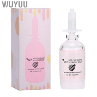 Wuyuu Facial Serum  Mild Comfortable Locking Moisture Brightening Skin Complexion Daily Use Face for Beauty Care Home