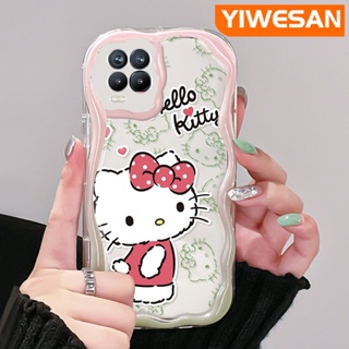 เคสโทรศัพท์มือถือใส แบบนิ่ม ลายการ์ตูนคิตตี้ กันกระแทก สําหรับ Realme 8 5G 8s 5G Q3i V13 5G Narzo 30 Q3