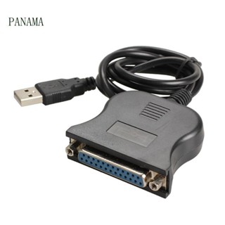 Nama สายเคเบิลเครื่องพิมพ์ 80 ซม. USB 2 0 เป็น 25 Pin IEEE 1284 USB เป็นขนาน