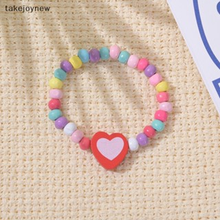 [takejoynew] สร้อยข้อมือลูกปัด ลายการ์ตูน สําหรับเด็กผู้หญิง 12 ชิ้น ต่อแพ็ก KLB