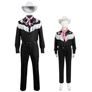 [New product in stock] Barbie Kenny Black suit cos suit Kenny full set Halloween role-playing cosplay suit C7AS