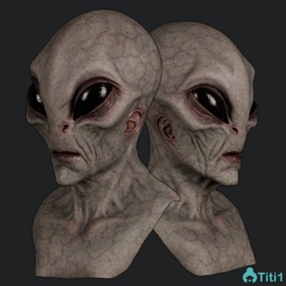 หน้ากากฮาโลวีนเอเลี่ยนปาร์ตี้ของเล่น Terry Holder Ufo Props Adult Role Playing Props TH1