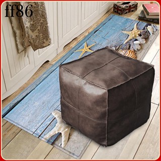 1/2 Boho โมร็อกโก Pouf ปกเท้าสตูลเก็บ Ottoman ตกแต่งห้องนั่งเล่นรอบ