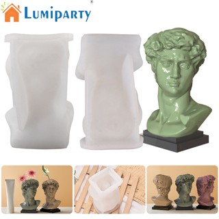 Lumiparty แม่พิมพ์ซิลิโคน รูปแจกันหัวปากกา แฮนด์เมด Diy สําหรับตกแต่งบ้าน