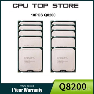 ซ็อกเก็ตโปรเซสเซอร์ Core 2 Quad Q8200 2.3GHz 4MB 95W 1333MHz 775 cpu 10 ชิ้น