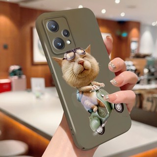 เคสโทรศัพท์มือถือแบบแข็ง กันกระแทก กันรอยกล้อง ลายแมว สําหรับ Realme 5 5i 5s 3 3i 6 6s 8 8s 9i GT Neo GT Neo2T