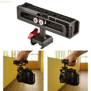 SMALLRIG ด้ามจับด้านบน ขนาดเล็ก พร้อมรู 3 8 -16 สําหรับกรงกล้องวิดีโอ ARRI พร้อม 2 Cold Shoe Ada