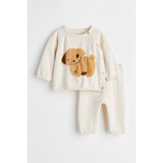 H&amp;M ชุดเข้าเซตผ้าคอตตอน 2 ตัว Girl 2-piece cotton set 0815629_1