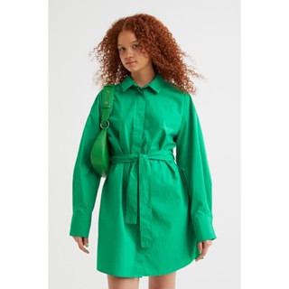 H&amp;M  Woman Tie-belt shirt dress 0983378_1