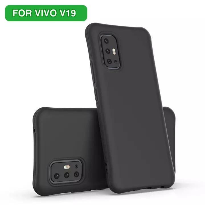เคส Vivo V19 สำหรับวีโว่ ซิลิโคนสีดำ กันกระแทก นิ่ม TPU Case