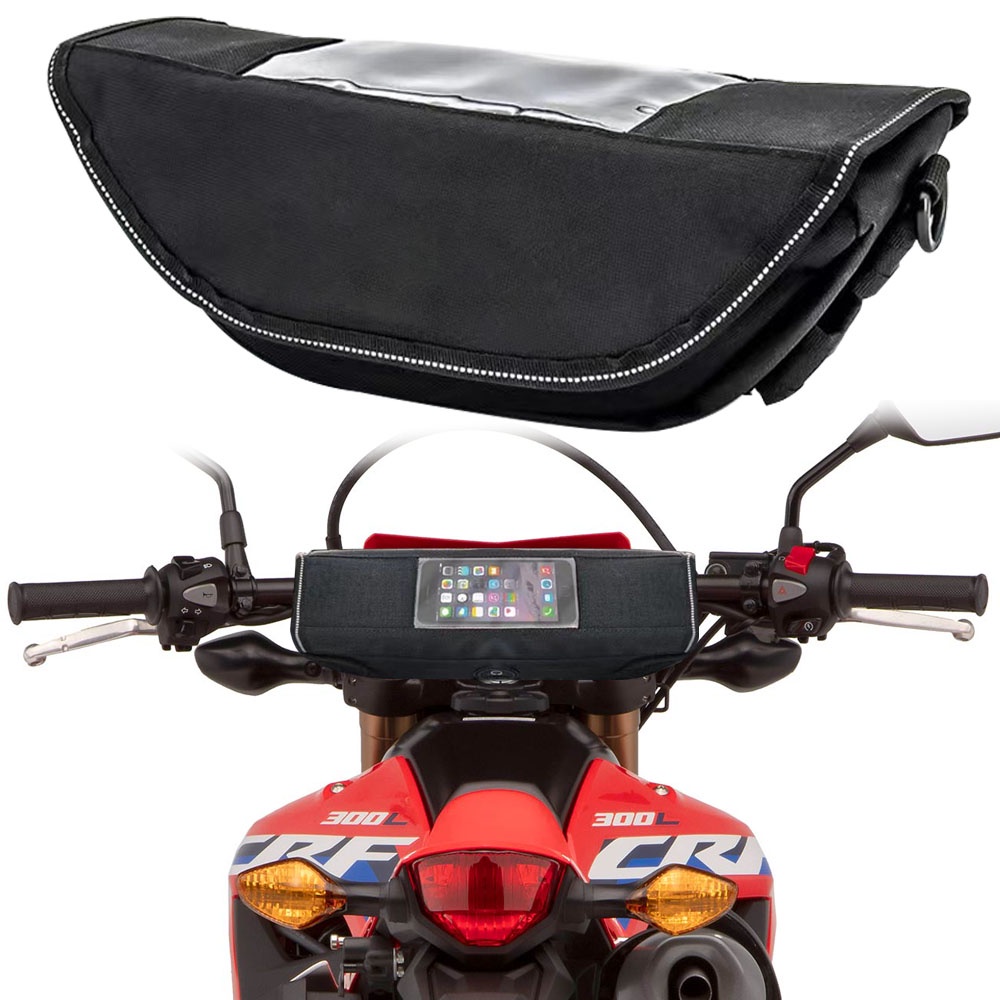 กระเป๋าเก็บของ กันน้ํา สําหรับติดแฮนด์รถจักรยานยนต์ Honda CRF300L CRF300L CRF300L