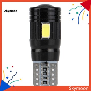 Skym* หลอดไฟเลี้ยว LED T10-6 สว่างมาก สําหรับรถยนต์