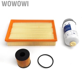 Wowowi Air Filter Kit Rustproof 1717510 Oil Fuel Filters Durable Easy Installation Long Lasting Highly Efficient for TRANSIT