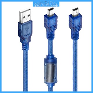 Pop สายเคเบิลข้อมูล USB2 0 เป็น Mini USB Micro USB 5pin USB 2 0 type A ตัวผู้ เป็น 5pin T-type