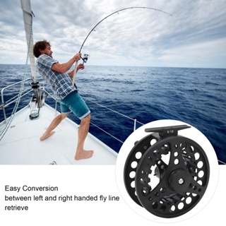 Fishi 9/10 Fly Fishing Reel ขนาดใหญ่ Arbor Smooth Casting ด้วยมือซ้ายขวาดึง Conversion 3 ตลับลูกปืน