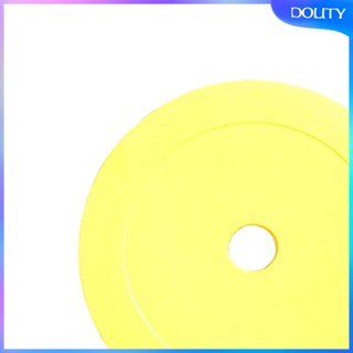 [dolity] กรวยกลมแบน ยืดหยุ่น กันลื่น ทนทาน 10 ชิ้น