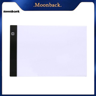 &lt;moonback&gt; แผ่นบอร์ดวาดภาพ ฉลุลาย A4 หรี่แสงได้ USB LED