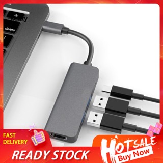 Kt* 4-in-1 ฮับ Usb 3.0 ความเร็วสูง 4-in-1 Type-c พร้อมการ์ดรีดเดอร์ 4k Hdmi ความเร็วสูง 30hz สําหรับตะวันออกเฉียงใต้