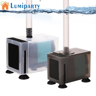 Lumiparty กล่องปั๊มน้ํา อเนกประสงค์ ดูดซับแรงกระแทก สําหรับตู้ปลา