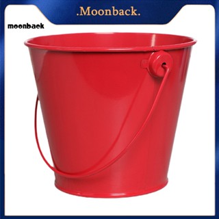 &lt;moonback&gt; ถังเหล็กแขวนกระถางดอกไม้ แนวตั้ง สําหรับระเบียง สวน