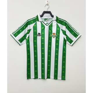 เสื้อกีฬาลําลอง ลายทีมชาติฟุตบอล Royal Betis 95x97 สไตล์เรโทร