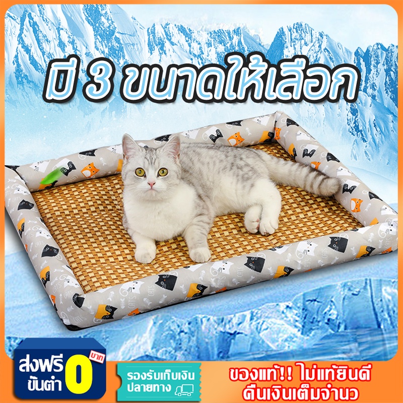 Pet Cool mat ที่นอนสัตว์เลี้ยง ที่นอนแมว เสื่อเย็นสัตว์เลี้ยง