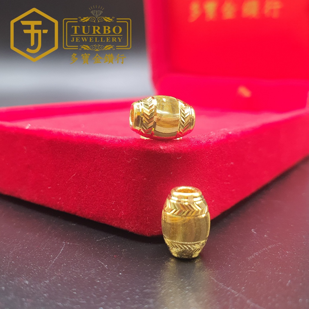 TURBO [999G] ลูกปัดเลเซอร์รูปไข่ Charm egging珠de体通