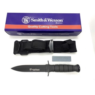 มีดพก มีดพก Smith&amp;Wesson มีดอุปกรณ์เดินป่าและทำครัว