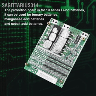 Sagittarius314 36V 35A 10S Li Ion แบตเตอรี่ BMS Protection Board PCB สำหรับ Ternary Cobalt Cells with Balancing