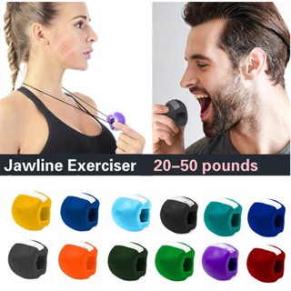 【พร้อมส่ง】Jawline Exerciser Jaw Fitnessr Jawzrsize trainer TikTok ลูกบอลบริหารกล้ามเนื้อหน้า ซิลิกาเจล เทรนนิ่งกล้ามเนื้อ ฟิตเนส บอลคอ โทนนิ่ง