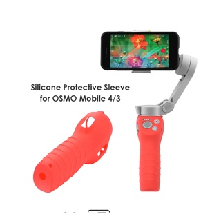 เคสซิลิโคน ป้องกันรอยขีดข่วน ทนทาน สําหรับ DJI OM 4 OSMO Mobile 3