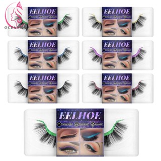 OCEANMAP Stylish Eyeliner Eyelash Stickers Reusable Eyelid Tapes Eyeline Strip Stickers Women Waterproof Smoky Eye Invisible Eye Line Strip Sticker Makeup Tool False Eyelashes/Multicolor