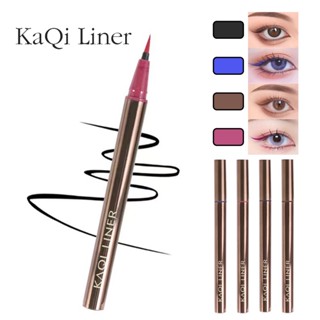 ♦️ KaQi Eyeliner อายไลน์เนอร์ PRETTY EYES ปลายพู่กัน เส้นคม (K802) 1869