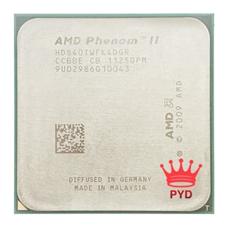 ซ็อกเก็ต AMD Phenom II X4 840T 2.9 GHz Quad-Core CPU HD840TWFK4DGR AM3