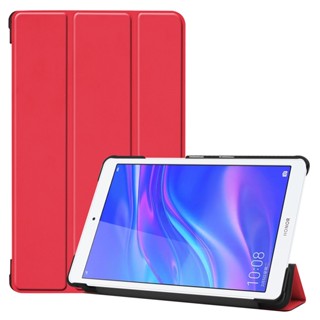 เคสหนัง แบบแม่เหล็ก สําหรับ Huawei mediapad m5 lite 8.0 t5 8.0