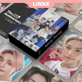 Linxx โปสการ์ดอัลบั้มรูป Kpop Stray Kids ครบรอบ 5 ปี 55 ชิ้น