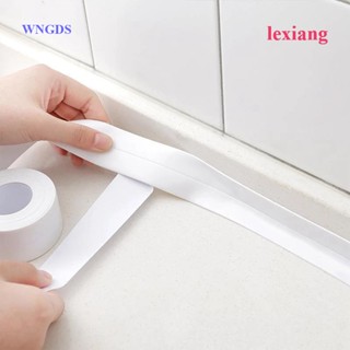 Lexiang เทปกาวสติกเกอร์ PVC กันน้ํา สําหรับติดอ่างล้างจาน ห้องน้ํา ห้องครัว