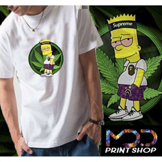 IAM Clothing HIGH BART SIMPSON CARTOON Tees T-shirt - Good quality Makapal Tela_02