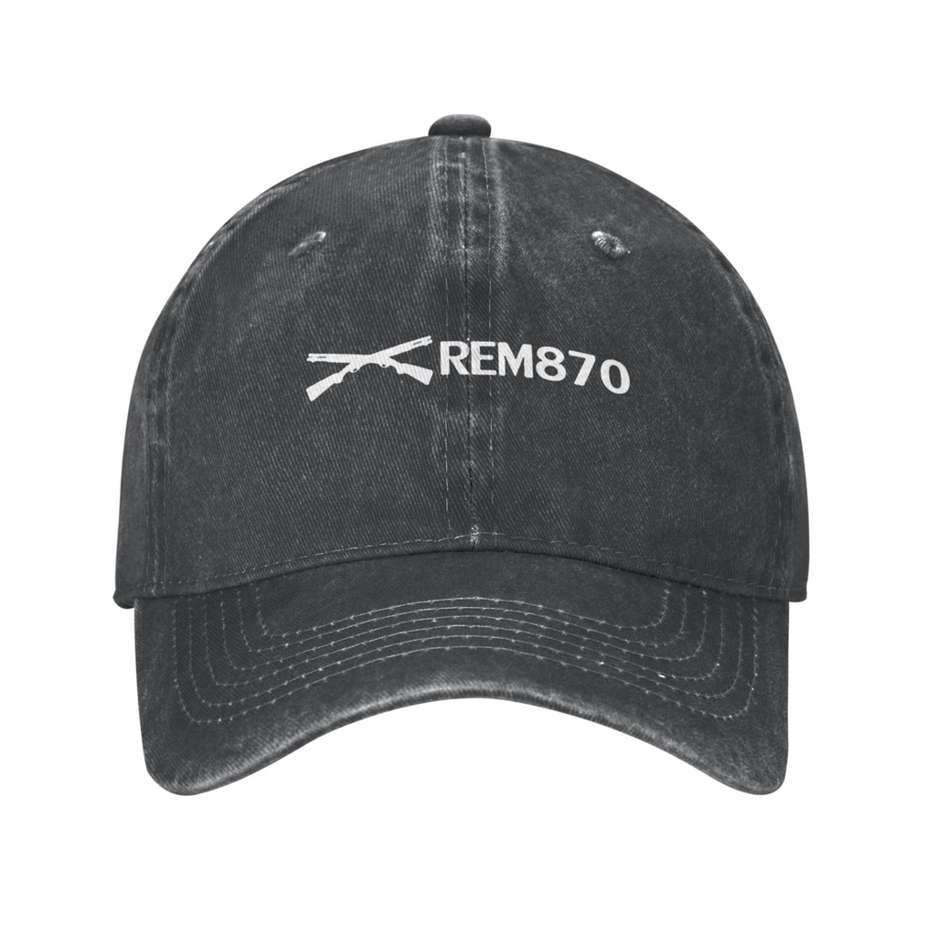 หมวกแก๊ปคาวบอย ลายโลโก้ Remington Model 870 Dm
