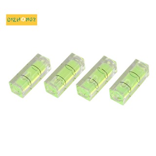 4 ชิ้น 10x10x29 มม. Universal Square Bubble Spirit Level กล้องวัดขาตั้งกล้อง