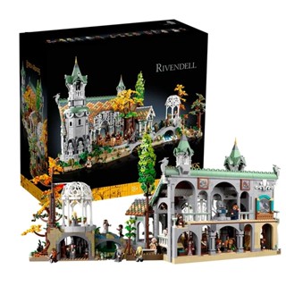 ของเล่นตัวต่อเลโก้ the Lord of the Rings: Rivendell Bulding Kit สําหรับเด็ก 6167 ชิ้น เข้ากันได้กับ lego