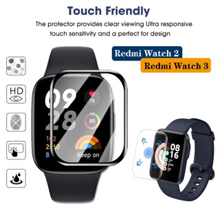 3d PMMA / ฟิล์มนิ่ม ป้องกันรอยขีดข่วน ป้องกันหน้าจอ สําหรับ Redmi Watch 3 2 / Watch2