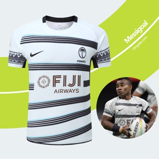 เสื้อกีฬารักบี้ jersey Fiji Seven สําหรับผู้ชาย 2023