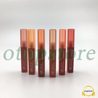 ลิปจุ่ม Kiss Beauty To Fill You ลิปเนื้อลิควิดกันน้ำสุด ลิปแมทโทนแดงก่ำ ลิปแมทจุ่ม ลิปกันน้ำ กลิ่นหอมมาก💦