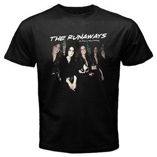 เสื้อยืด พิมพ์ลายวง The Runaways สําหรับผู้ชาย