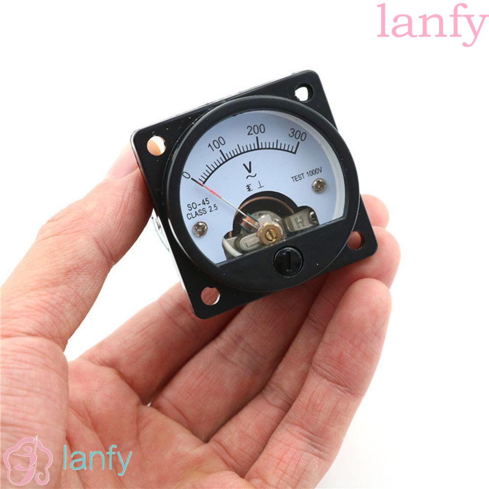 Lanfy AC 0-300V แผงมิเตอร์โวลต์มิเตอร์ปัจจุบันเครื่องวัดแรงดันไฟฟ้า AC โวลต์มิเตอร์แรงดันไฟฟ้า