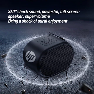 HP ลำโพงบลูทูธ ลําโพงซับวูฟเฟอร์ไร้สาย Wireless Bluetooth speaker ขนาดเล็ก แบบพกพา สําหรับกลางแจ้ง สามารถใช้งานได้นาน12H