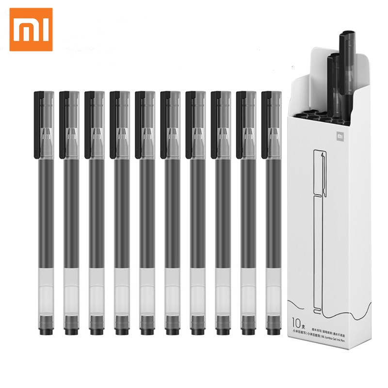 Xiaomi ปากกาหมึกเจล Mikuni 0.5 มม. ทนทาน สําหรับนักเรียน สํานักงาน เครื่องเขียน 5 10 ชิ้น ต่อชุด ราคา ถูกที่สุด ดีลบีเคเค รูปภาพหลัก