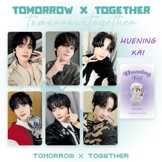 โปสการ์ด TXT รูปภาพศิลปินเกาหลี TOMORROW X TOGETHER สวยหรู จัดส่งรวดเร็ว จํานวน 6 ชิ้น ต่อชุด